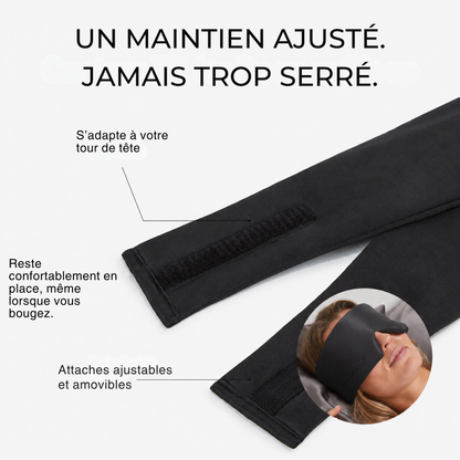 Nuit Intacte® – Masque de Sommeil Blackout Enveloppant