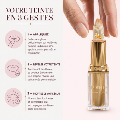 Rouge Révélation® – Rouge à lèvres pH à couleur modulable
